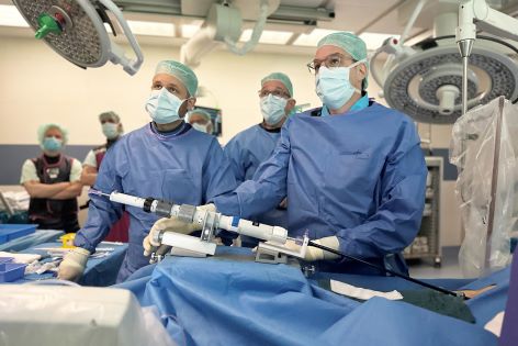 Erstmals neue minimal invasive Klappenprothese in Bad Segeberg implantiert.
